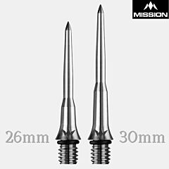 Konverter pikado špice MISSION / Titan Pro / Titanium Smooth  Silver PIKADO.shop®2