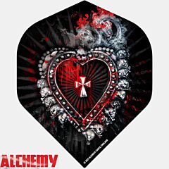 ALCHEMY / Dart Flights / NO2 / Black Sanctus Sanguis / pikado pera PIKADO.shop®1