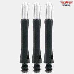 Aluminijski nastavci za pikado strelice Bull's NL. / Collect Short Black PIKADO.shop®1