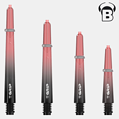nastavci za pikado strelice BULL'S / B-Grip-2 TTB / black-red PIKADO.shop®1