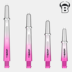 Nastavci za pikado strelice BULL'S "B-Grip-2 TTC" Pink-Clear PIKADO.shop® 1