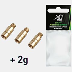 Dodatna težina za pikado strelice / XQMax / 2BA - 2g / Gold PIKADO.shop®