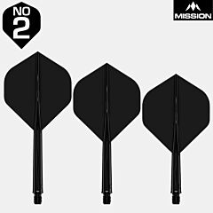 Enotni sistem pikado pera MISSION | Force 90 | No.2 | Black PIKADO.shop®1