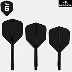 Enotni sistem pikado pera MISSION | Force 90 | No.6 | Black
  PIKADO.shop®1