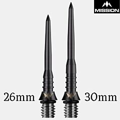 Konverter pikado špice MISSION / Titan Pro / Titanium Grooved Black PIKADO.shop®2