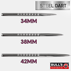 Metalne špice za pikado strelice BULL'S "GP3 Dart Point" PIKADO.shop®1