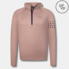 Padel majica z pokončnim ovratnikom na zadrgo / By VP / Fossil