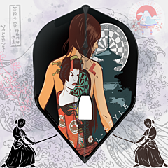 Pera za pikado puščice L-style "Tomoe Gozen" Shape L3-PRO PIKADO.shop®1