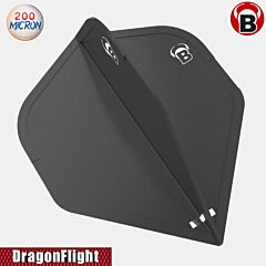 Pikado pera BULL'S / DragonFlight / black std. PIKADO.shop®1