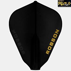 Pikado pera ROBSON Plus Dart Flight / FSH Black PIKADO.shop®1