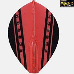 Pikado pera ROBSON Plus Dart Flight / Pear V Red PIKADO.shop®1