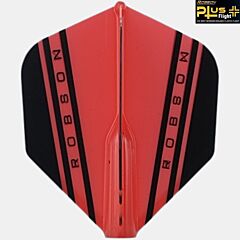 Pikado pera ROBSON Plus Dart Flight / V Red PIKADO.shop®1