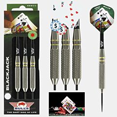Pikado strelice Bull's NL. / Black Jack Gold / steel tip PIKADO.shop®1