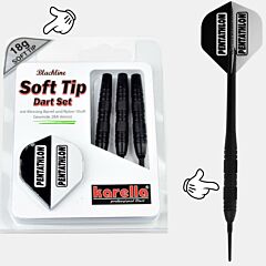 Pikado strelice KARELLA / BlackLine / 18g / Soft tip PIKADO.shop®1