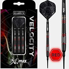 Pikado strelice XQMax / Velocity / Red / soft tip PIKADO.shop®1