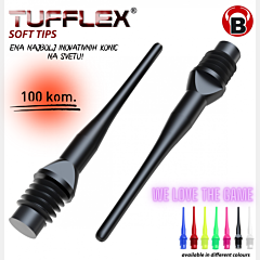 Plastične pikado špice  BULL'S "Tufflex" 6mm - 2BA (100 kom) PIKADO.shop® 7