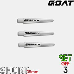 SET pikado nastavaka GOAT / GripTech / Short / white / PIKADO.shop® / 1