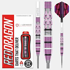 Steeldart strelice RED DRAGON / ARTURA / Shocking PINK PIKADO.shop® 1
