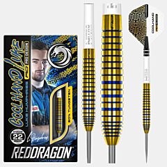 Steeldart strelice RED DRAGON / Luke Humphries / TX3 GOLD S.E. PIKADO.shop®1