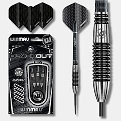Steeldart strelice WINMAU / BLACKOUT / 1043 PIKADO.shop®1