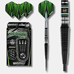 Steeldart strelice WINMAU / SNIPER BLACK  PIKADO.shop®1