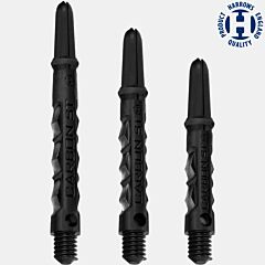 Nastavci za pikado strelice HARROWS / Carbon ST (2BA) - Black PIKADO.shop®1