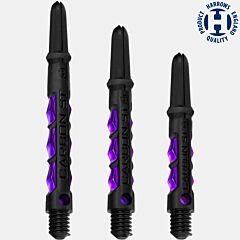 Nastavci za pikado strelice HARROWS / Carbon ST (2BA) - Purple PIKADO.shop®1