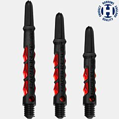 Nastavci za pikado strelice HARROWS / Carbon ST (2BA) - Red PIKADO.shop®1