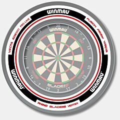 WINMAU / Advance White & Red Dartboard Surround / 4453 PIKADO.shop®1