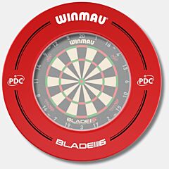 WINMAU / PDC / Red Dartboard Surround / 4456 PIKADO.shop®1