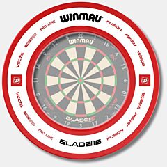 WINMAU / Pro-Line 2.0 Dartboard Surround / RED / 4450