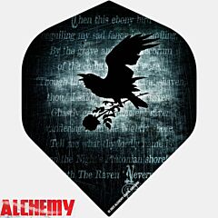 ALCHEMY / Dart Flights / NO2 / Black Nevermore / pikado pera PIKADO.shop®1