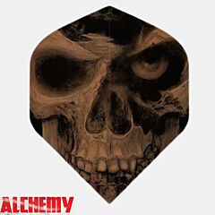 ALCHEMY / Dart Flights / NO2 / Copper - Pole Axed Skull / pikado pera PIKADO.shop®1
