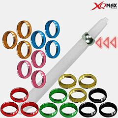 Aluminijski prstenovi za pričvršćivanje pikado pera XQMax PIKADO.shop®1 PIKADO.shop®9