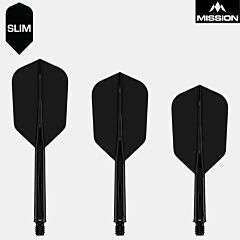 Enotni sistem pikado pera MISSION | Force 90 | Slim | Black PIKADO.shop®1