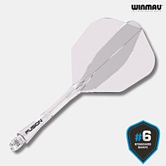 Flight System WINMAU / FUSION / No.6 / Clear / PIKADO.shop® / 1