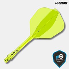 Flight System WINMAU / FUSION / No.6 / NEON - yellow / PIKADO.shop® / 1