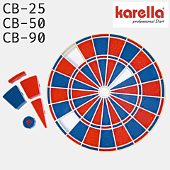 Komplet segmenata za pikado metu KARELLA / CB-25, CB-50, CB-90 PIKADO.shop®1