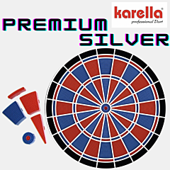 Komplet segmenata za pikado metu KARELLA / Premium Silver PIKADO.shop®1