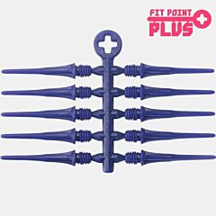 Kratke pikado špice  COSMO DARTS / Fit Point Plus  (2)  25mm / d.blue PIKADO.shop®