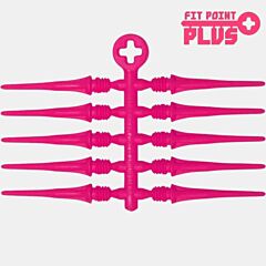 Kratke pikado špice  COSMO DARTS / Fit Point Plus  (2)  25mm / magenta PIKADO.shop®1