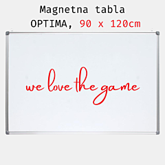 Magnetna tabla za pisanje rezultatov OPTIMA / ALU