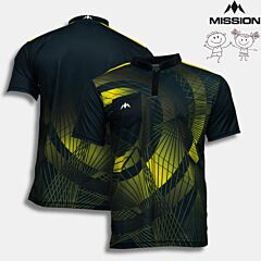 Dječja majica za pikado MISSION | ORB | Black-Yellow
  PIKADO.shop1