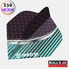 Pikado pera BULL'S "Metrixx" (A-Standard) Turquoise-Black PIKADO.shop®1