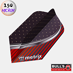 Pikado pera BULL'S "Metrixx" (Slim) Red-Black PIKADO.shop®1
