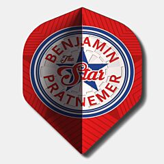 Pikado pera Bull's NL. / Benjamin Pratnemer / The Star / No. 2 / Red  PIKADO.shop®1