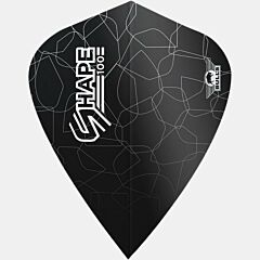 Pikado pera Bull's NL. / Shape 100 Black Kite Flight PIKADO.shop®1