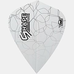 Pikado pera Bull's NL. / Shape 100 White Kite Flight PIKADO.shop®1