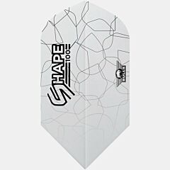 Pikado pera Bull's NL. / Shape 100 White Slim Flight PIKADO.shop®2