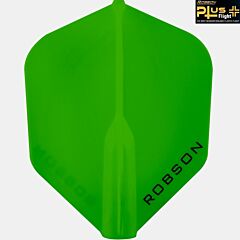 Pikado pera ROBSON Plus Dart Flight / Shape Green PIKADO.shop®1